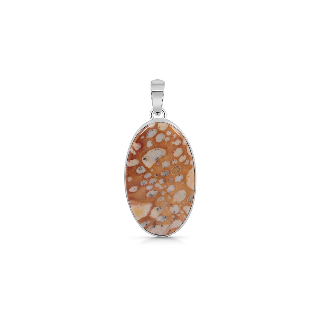 Deerfawn Jasper Pendant-(DFJ-P-18.)
